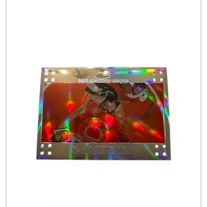 Topps Trading Card with Red and Silver Design